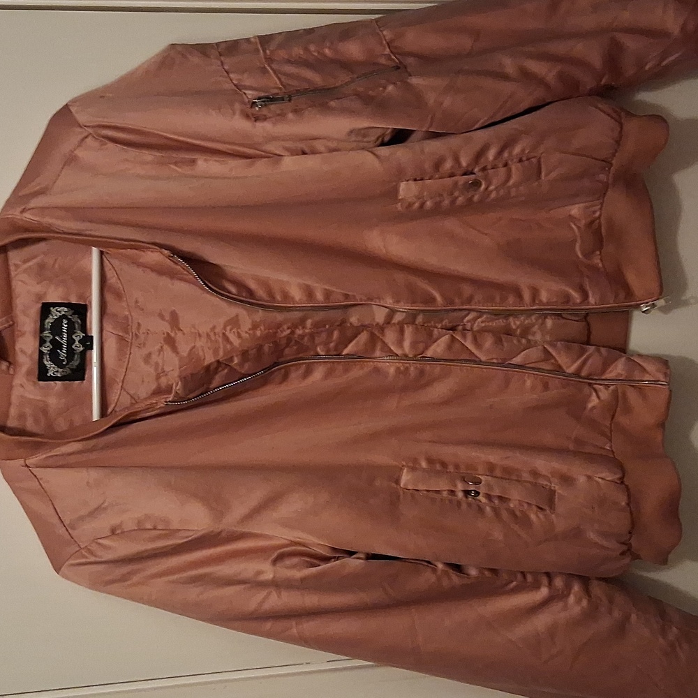 Ambiance Pink Bomber Jacket
